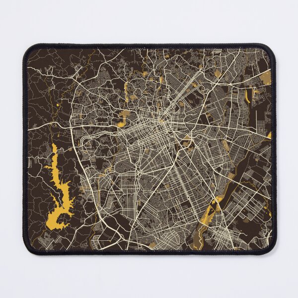 Item preview, Curitiba City Map of Paraná, Brazil - Pastel designed and sold by deMAP.