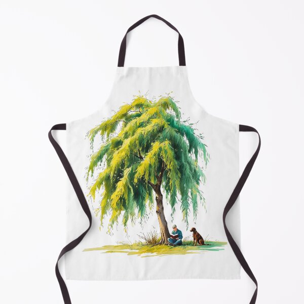 Item preview, Relax under a weeping willow tree designed and sold by PaPoStyle.