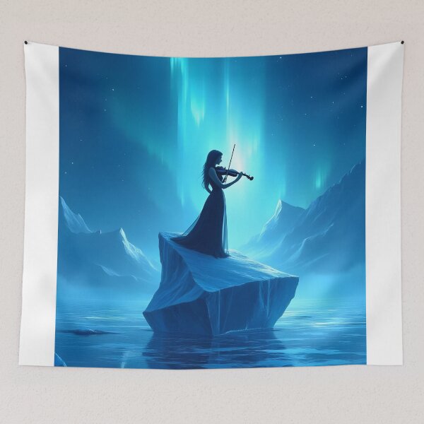 Item preview, Serenade of the Northern Lights designed and sold by oanaunciuleanu.