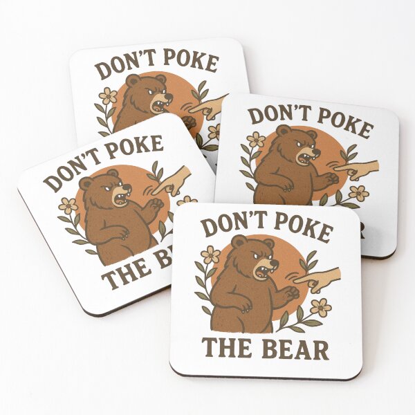 Item preview, Don't Poke The Bear designed and sold by Prints-by-Olaf.