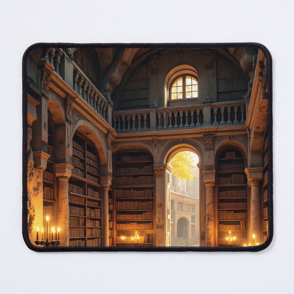 Item preview, The Enchanted Library Portal designed and sold by oanaunciuleanu.