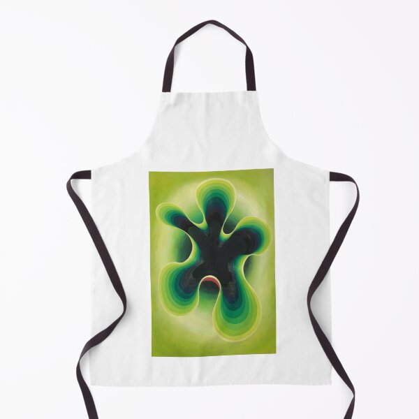 Item preview, Green aura wavy painting designed and sold by Ellabinsteadart.