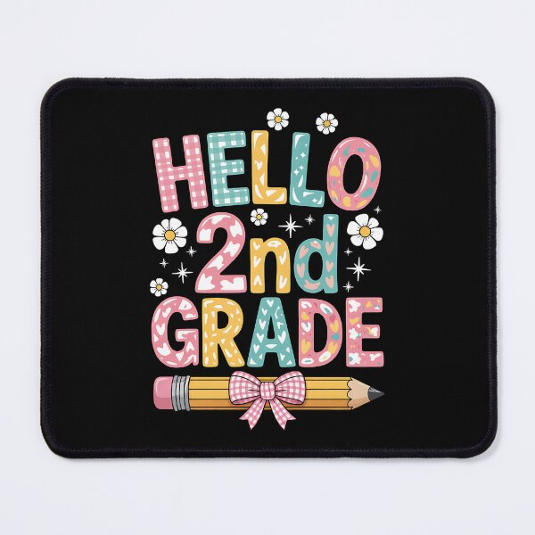Item preview, Hello 2nd Second Grade First Day of School Girls Teacher designed and sold by BakeryDozen.