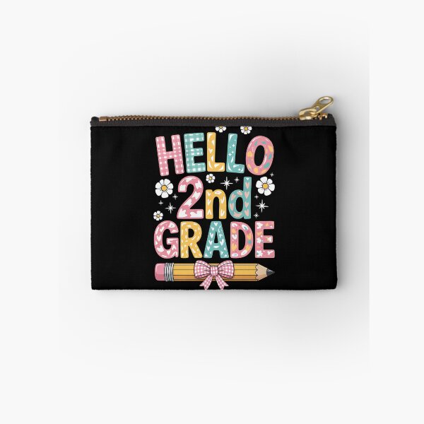 Item preview, Hello 2nd Second Grade First Day of School Girls Teacher designed and sold by BakeryDozen.