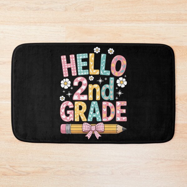 Item preview, Hello 2nd Second Grade First Day of School Girls Teacher designed and sold by BakeryDozen.