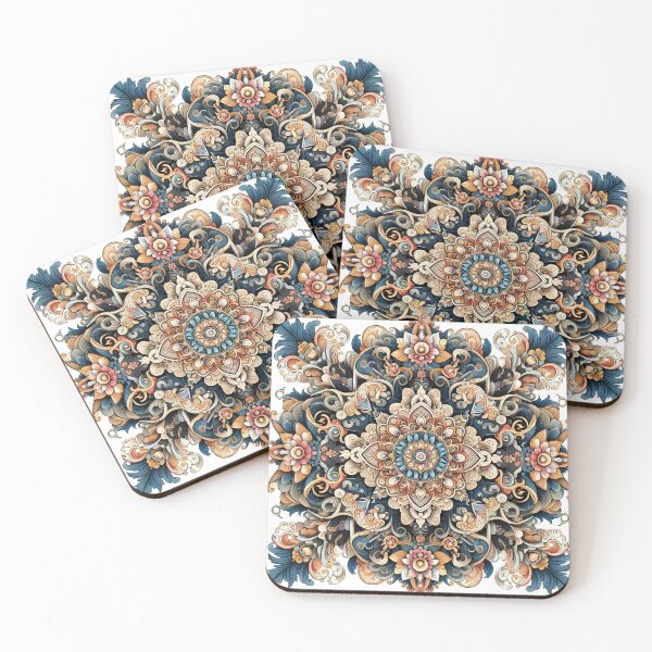 Item preview, Ornate Floral Mandala designed and sold by DreamMandalas.
