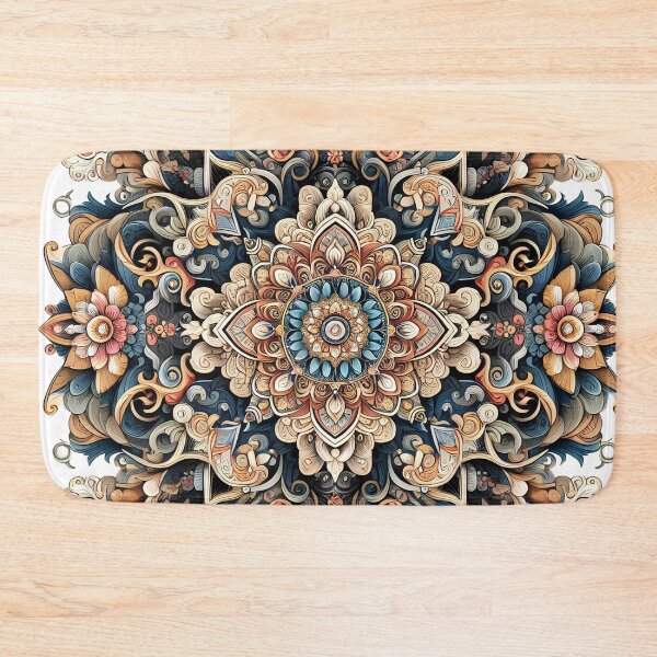 Item preview, Ornate Floral Mandala designed and sold by DreamMandalas.