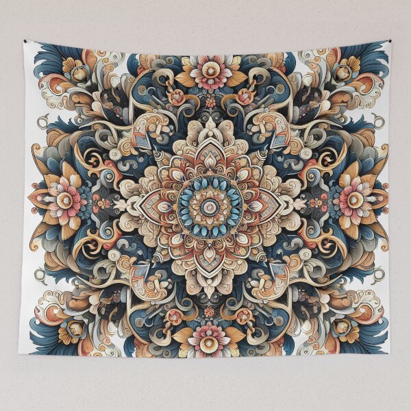 Item preview, Ornate Floral Mandala designed and sold by DreamMandalas.