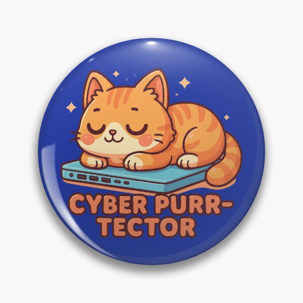 Item preview, CYBER PURR-TECTOR Kawaii Cat designed and sold by RR-Arts.
