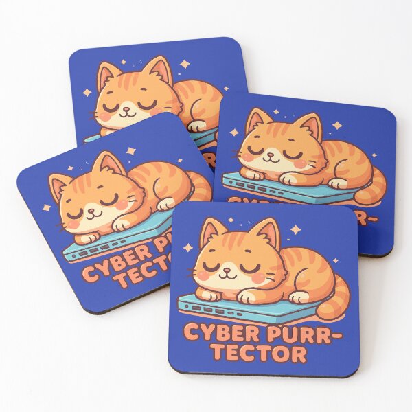 Item preview, CYBER PURR-TECTOR Kawaii Cat designed and sold by RR-Arts.