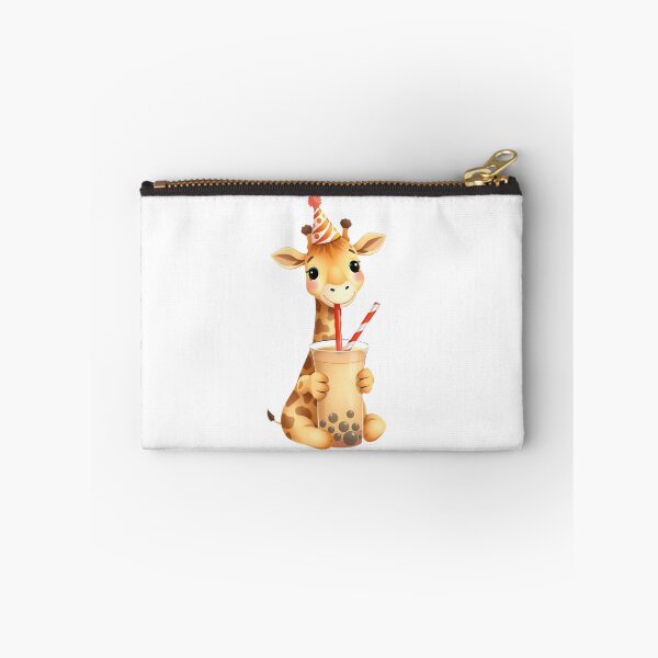 Item preview, Giraffe Boba tea milktea Party Hat happy birthday kawaii gift funny christmas happy designed and sold by CheeseBlueprint.
