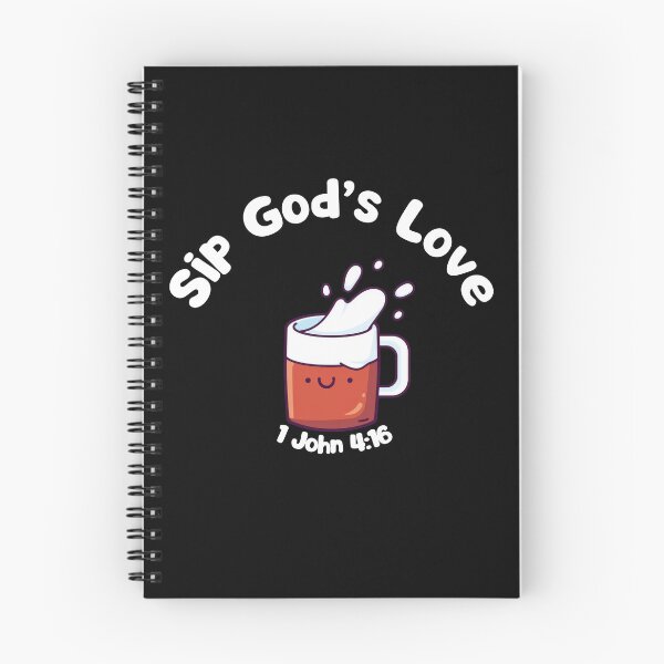 Item preview, Sip God’s Love – Kawaii Christian designed and sold by OrtegaGrace.