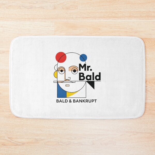 Item preview, Mr. Bald Bauhaus Portrait | Bald and Bankrupt Fan Art designed and sold by Sitred123.