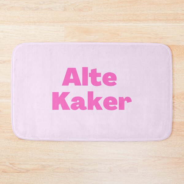 Item preview, Yiddish Alte Kaker pink -- Funny Old Person  designed and sold by NJGDesigns.