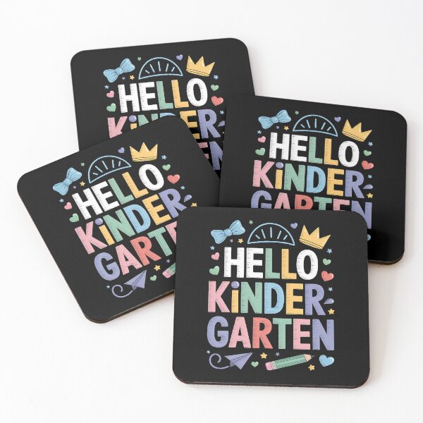 Item preview, Hello Kindergarten First Day of School Teacher designed and sold by BakeryDozen.