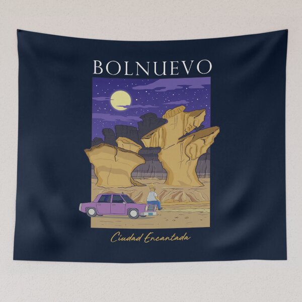 Item preview, The Moon and Homer in Bolnuevo designed and sold by mzrn-souvenirs.