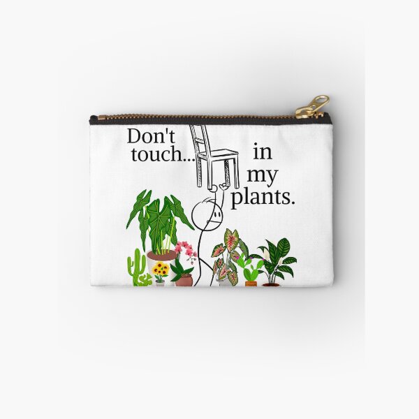 Item preview, Flork-Style Drawning Don`t Touch, In My Plants  designed and sold by GreenVerseStore.