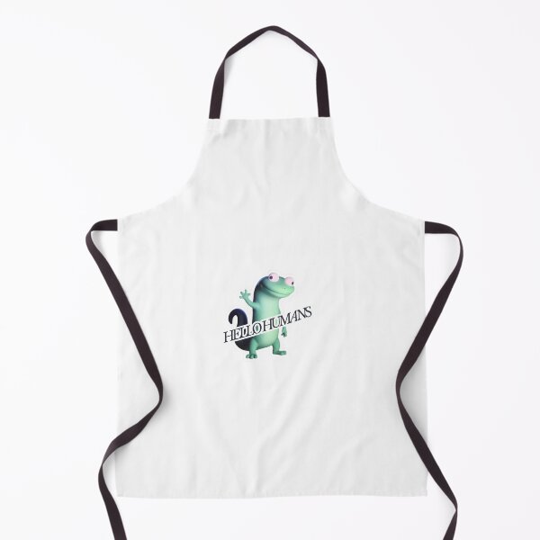 Item preview, Funny Lizard Meme Sticker – Cute Gecko Saying “Hello Humans” designed and sold by SassyArtist9006.