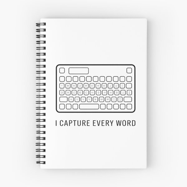 Item preview, I Capture Every Word Court Reporter Stenographer Design designed and sold by NO-STUDIO.