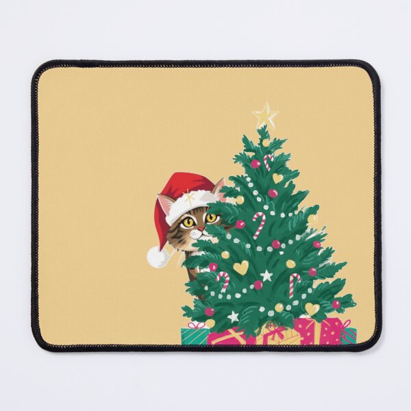 Item preview, Santa Cat and Chrismass Tree designed and sold by Rusifero.