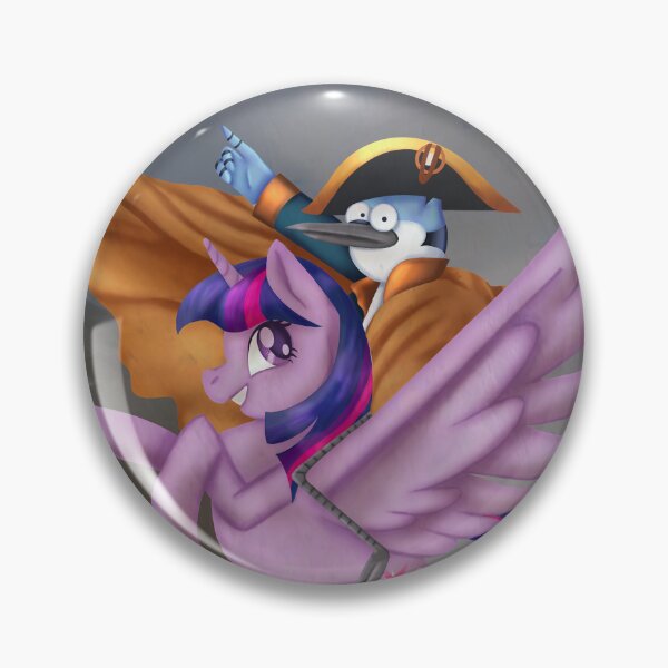 Item preview, Mordecai Napoleon and Twilight Sparkle  designed and sold by RTheBestKing.