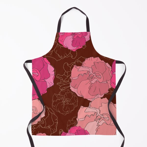 Item preview, Dark Floral Elegance – Pink Peony Pattern designed and sold by AlisaArtDecor.