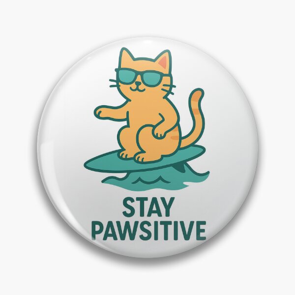 Item preview, Stay Pawsitive designed and sold by Big Smile Studio.