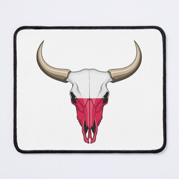 Item preview, Polish Flag Bull Skull designed and sold by PrintAtelier.