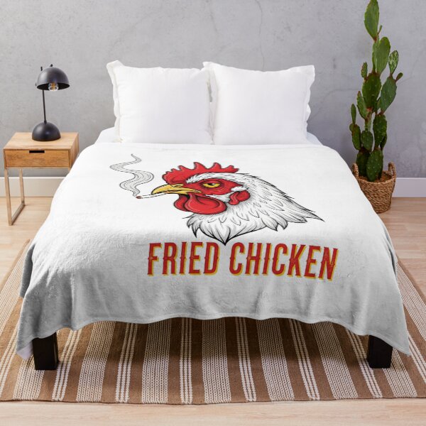 Item preview, Fried Chicken, rooster, stoner, Funnyfits70, retro, vintage, meme, funny, humor designed and sold by FunnyFits70.