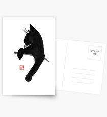cat is waiting Postcards