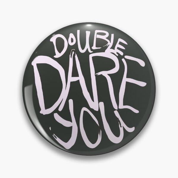 Item preview, Kat's - "Double Dare You" pin | «LOST RECORDS: BLOOM & RAGE - Tape 1-2» Pin designed and sold by Eldavilora.