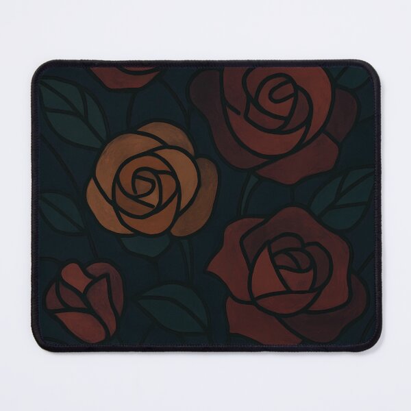 Item preview, Red Rose on Dark Background designed and sold by mh5848.