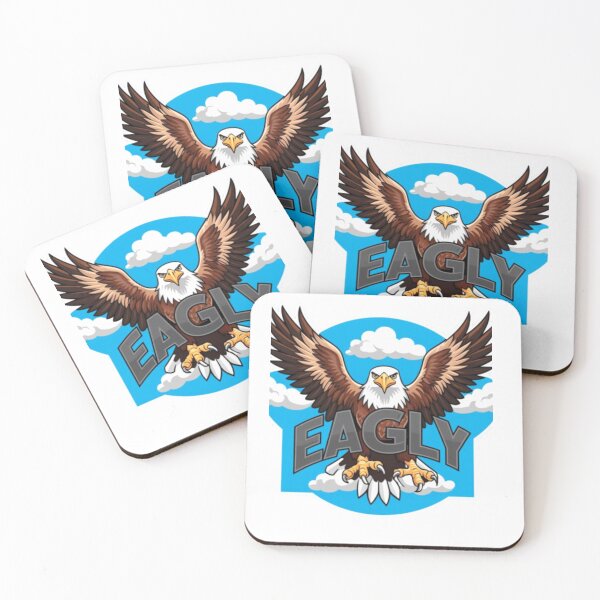 Item preview, Eagly Style image with sky blue  designed and sold by Myzone2023.