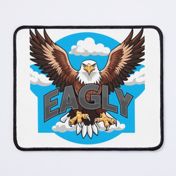 Item preview, Eagly Style image with sky blue designed and sold by Myzone2023.