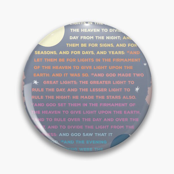 Item preview, Biblical Creation: Sun, Moon, Stars - Genesis 1:14-19 Scripture Art designed and sold by deloerasfx.