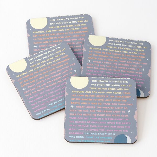 Item preview, Biblical Creation: Sun, Moon, Stars - Genesis 1:14-19 Scripture Art designed and sold by deloerasfx.