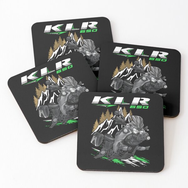 Item preview, Kawasaki KLR650 2023 (Pearl Storm Gray) for Motorcycle Riders designed and sold by MotoApparelHub.