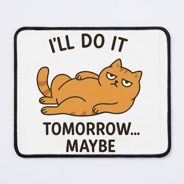 Item preview, I'll Do It Tomorrow… Maybe designed and sold by Big Smile Studio.