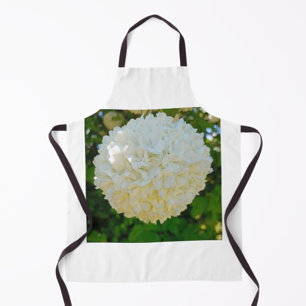 Item preview, White Snowball Flower – Nature Photography designed and sold by SiseonStudio.
