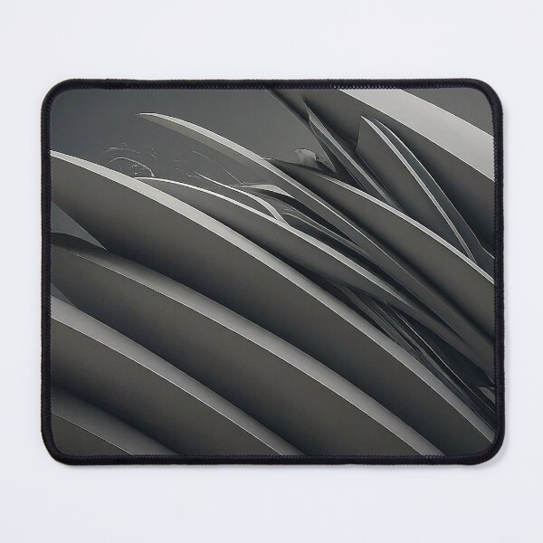 Item preview, abstract design modern texture black and gray color Pillow designed and sold by HakunamatataTin.
