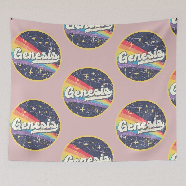 Item preview, Vintage Cosmic Rainbow Grunge Patch - Starry Space Art designed and sold by deloerasfx.