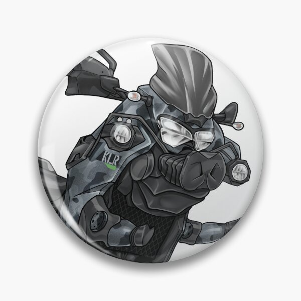 Item preview, Kawasaki KLR650 2022-2023 (Cypher Camo Gray) for Motorcycle Riders designed and sold by MotoApparelHub.