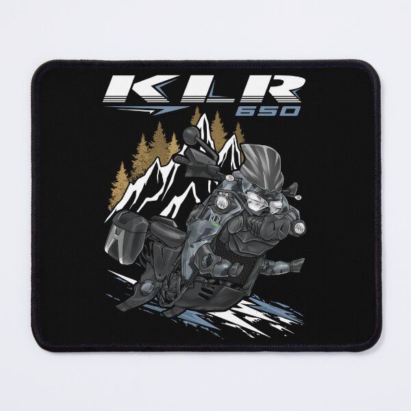 Item preview, Kawasaki KLR650 2022-2023 (Cypher Camo Gray) for Motorcycle Riders designed and sold by MotoApparelHub.