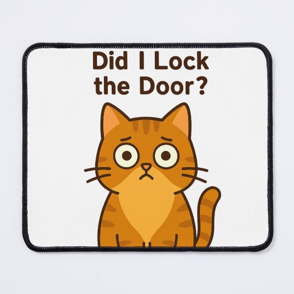 Item preview, Did I Lock the Door? designed and sold by Big Smile Studio.