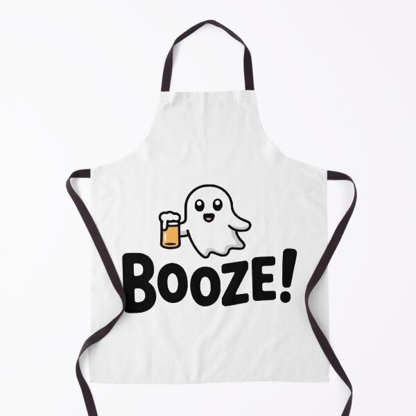 Item preview, Booze! Cute Beer Ghost Pun designed and sold by PMCreative.