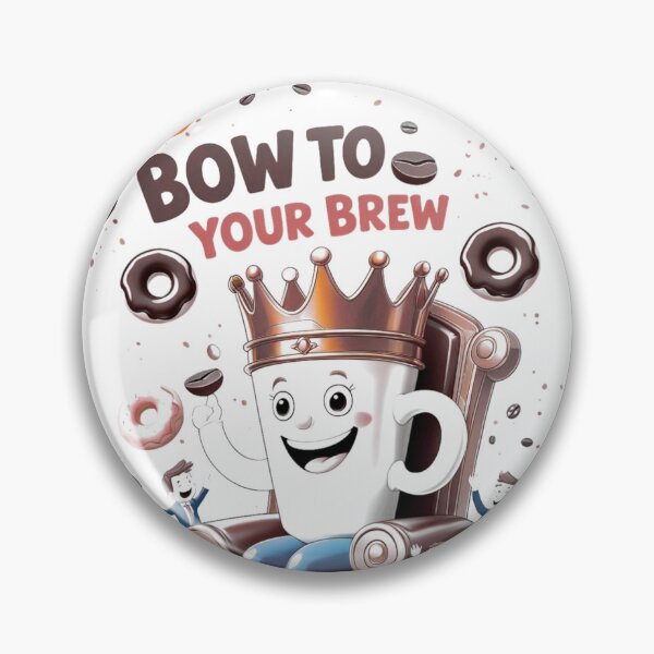 Item preview, Worship Coffee - Bow to Your Brew designed and sold by brain-cell.