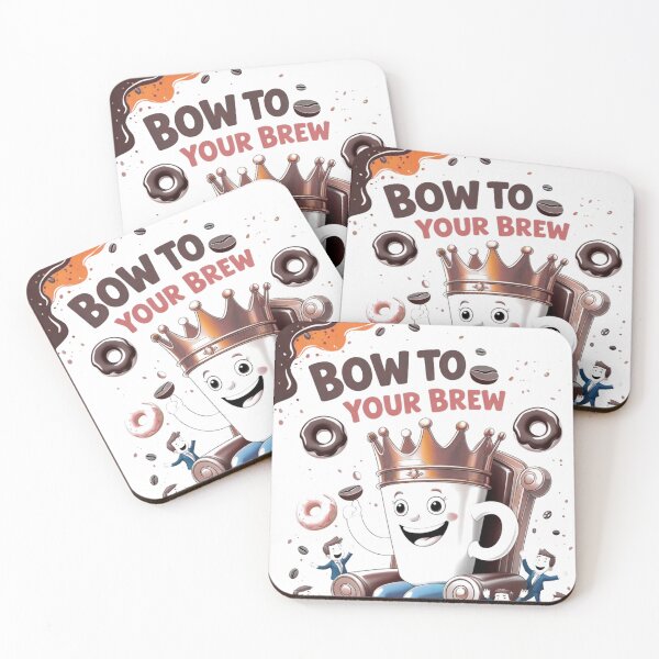 Item preview, Worship Coffee - Bow to Your Brew designed and sold by brain-cell.