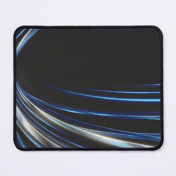 Item preview, abstract design modern blue line Pillow designed and sold by HakunamatataTin.