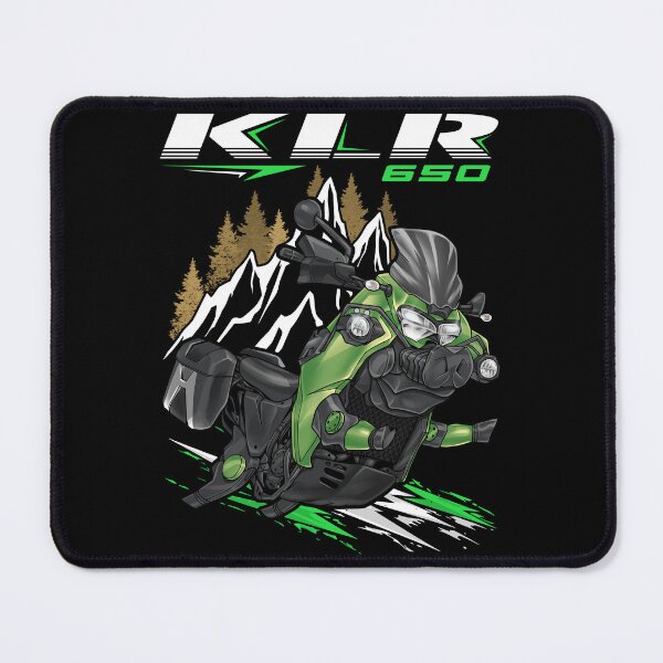 Item preview, Kawasaki KLR650 2023 (Candy Lime Green) for Motorcycle Riders designed and sold by MotoApparelHub.