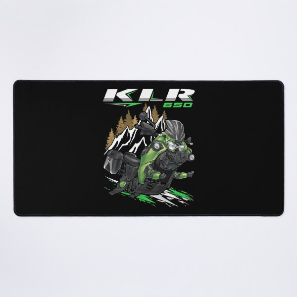 Item preview, Kawasaki KLR650 2023 (Candy Lime Green) for Motorcycle Riders designed and sold by MotoApparelHub.